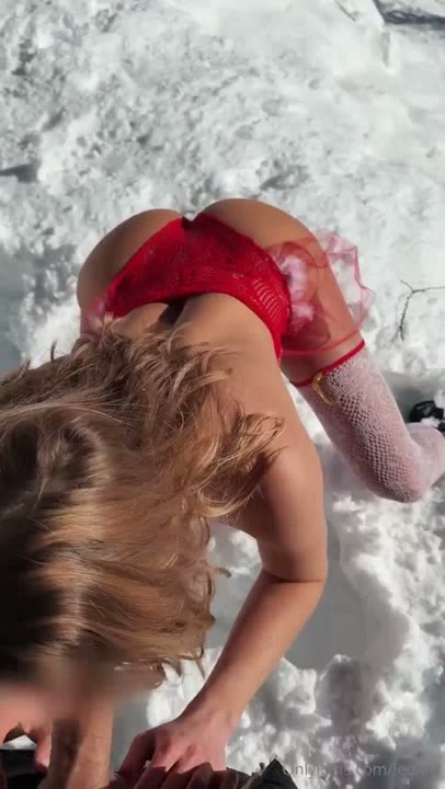 Watch LeoLulu GF Fucking In The Snow Video Leaked