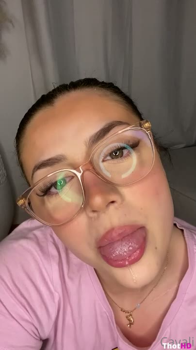 Watch Lilith Cavaliere Tongue Out With Saliva XXX