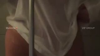 Melimtx Soaking Wet Tits Seethrough In White Top Onlyfans
