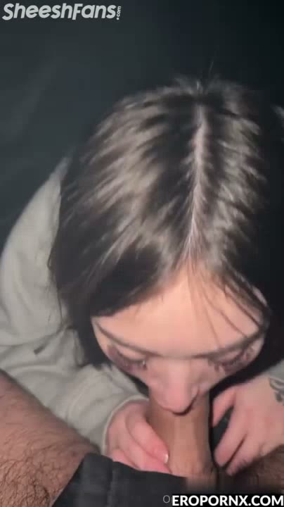 Watch Mewslut Gags On Cock During Intense Car Facefucking Session