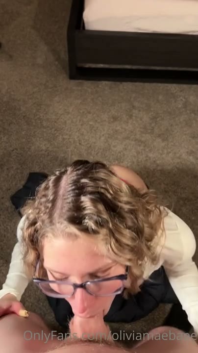 Watch Olivia Mae Bae Sucks Her BF’s Dick