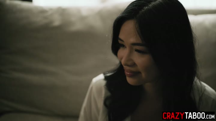 Watch Petite Asian teen Scarlett Alexis divorce fuck with her big cock partner