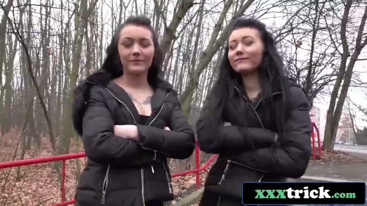 Watch Sandra Sucks Cock in Public for Cash Then Takes It Hard