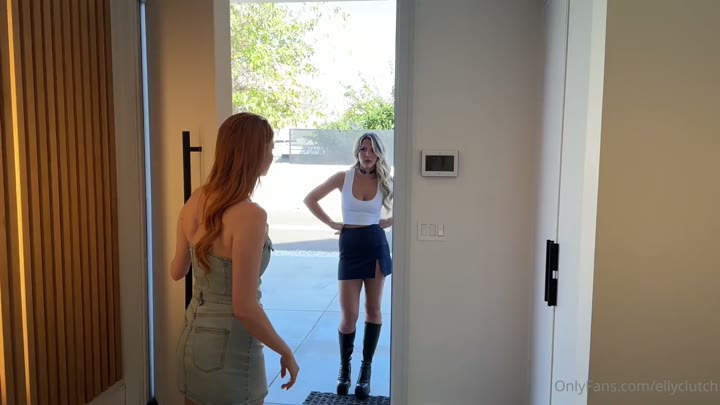 Watch SavvySuxx Fucks Elly Clutch With A Strap On Dildo