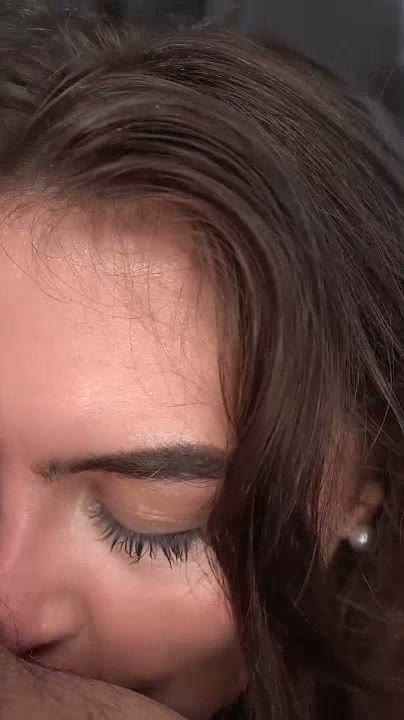 Watch Selina Bentz’s POV Blowjob and Creampie with a Brunette Beauty