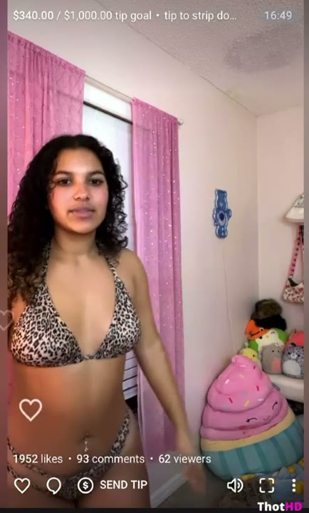 Watch Shortyyjordyy Teasing in Leopard Bikini Leak