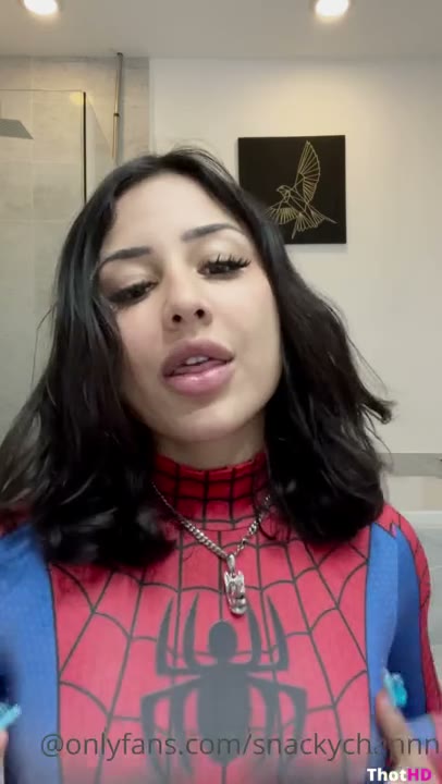 Watch Snackychan Masturbate In Spandex Bodysuit only fans