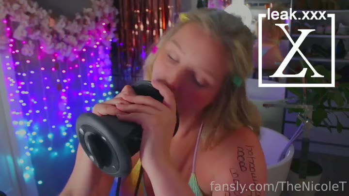 Watch TheNicoleT JOI ASMR Bj PPV Video Leaked