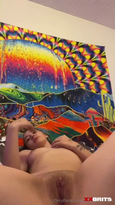 Watch Trinity Merriam fingers her wet pussy