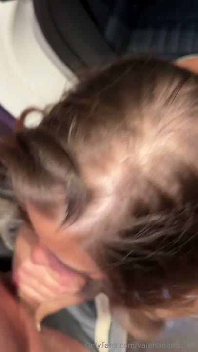 Watch Valentina Myriad Receives Facial After Riding A BWC In The Car