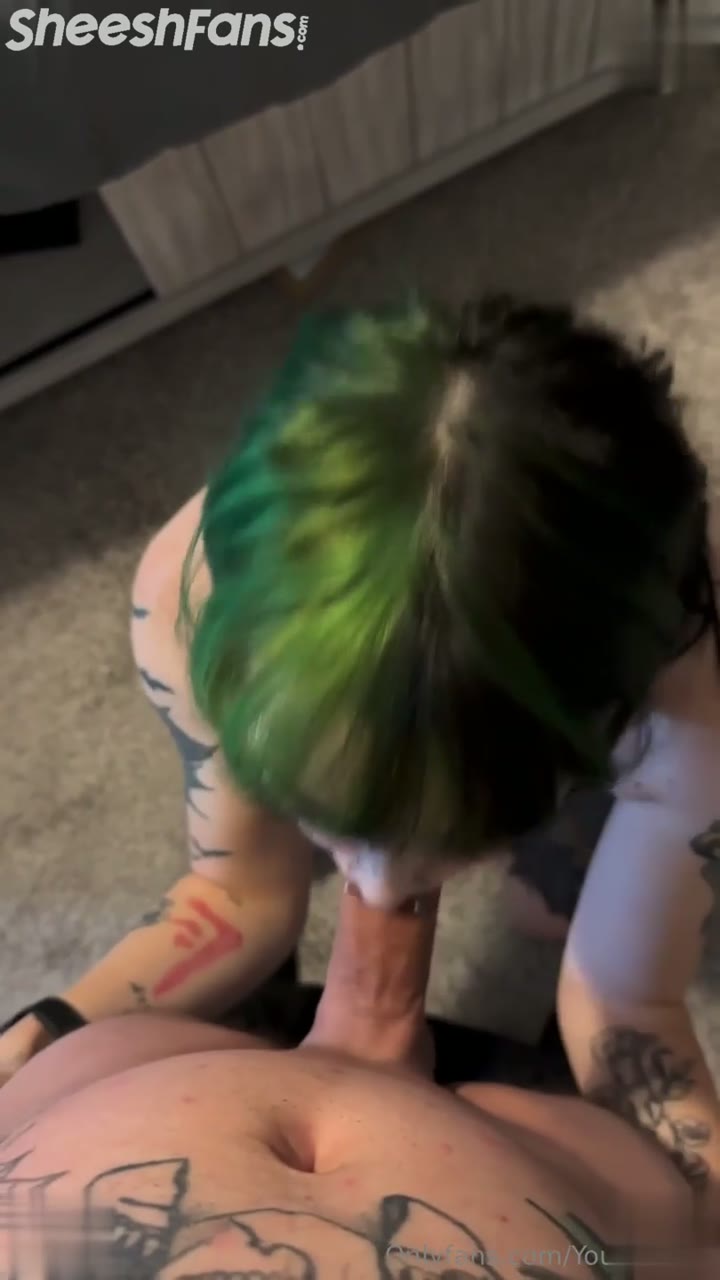 Watch Yourhotm f Sucks His Dick On Her Knees